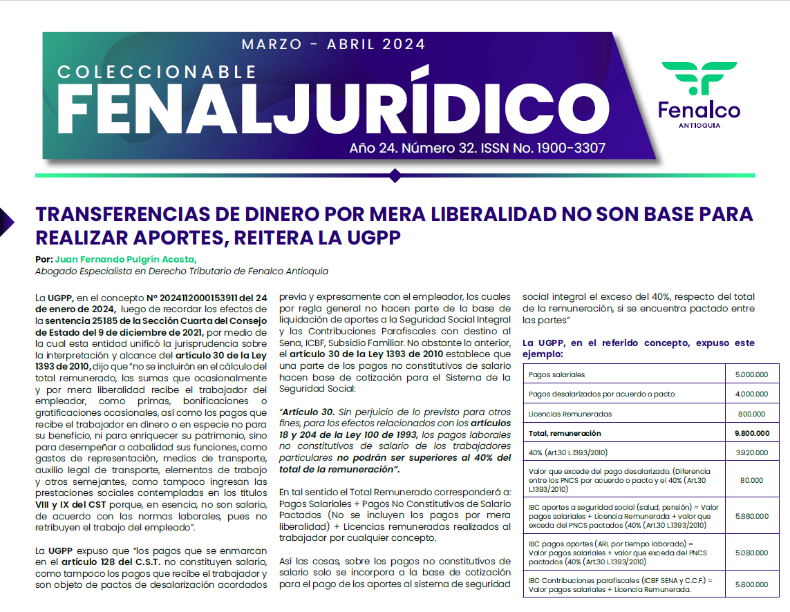 Fenaljurídico marzo - abril